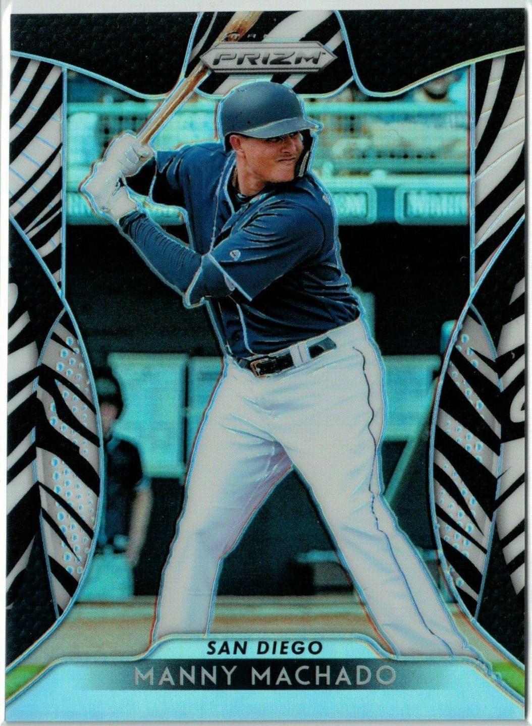 Manny Machado [Zebra Stripes Prizm] #13
