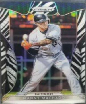 Manny Machado [Zebra Stripes Prizm] #277