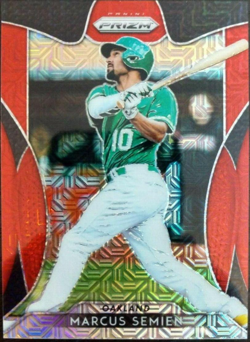 Marcus Semien [Red Mojo Prizm] #217