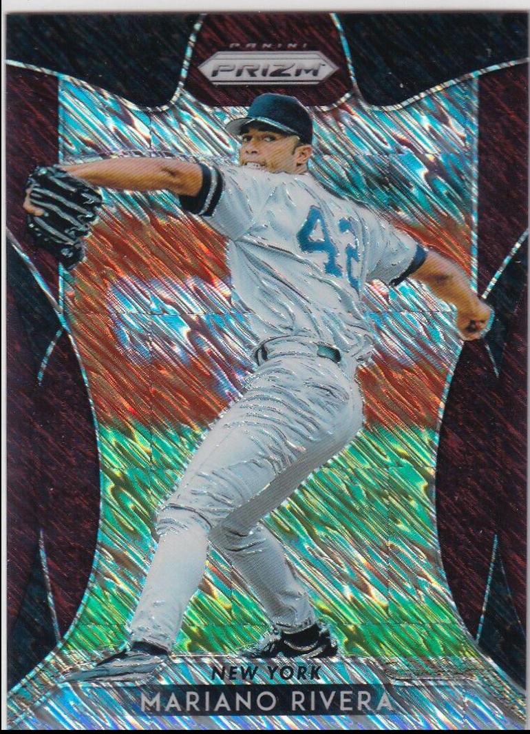 Mariano Rivera [Burgundy Shimmer Prizm] #256