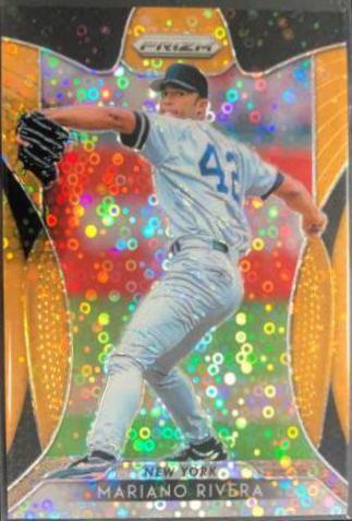 Mariano Rivera [Neon Orange Donut Circles Prizm] #256