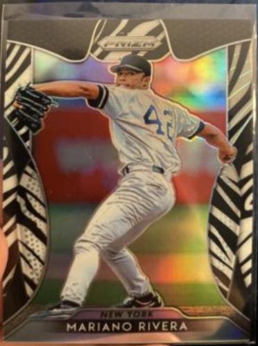 Mariano Rivera [Zebra Stripes Prizm] #256