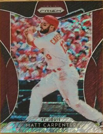 Matt Carpenter [Burgundy Shimmer Prizm] #174