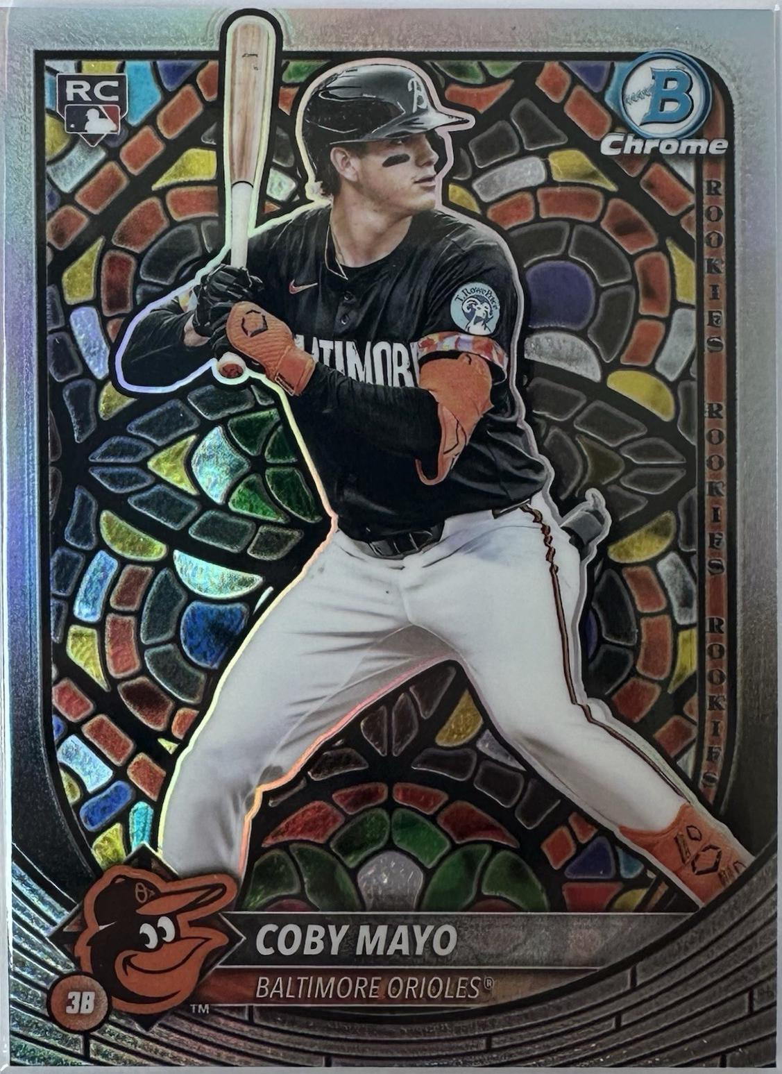 Coby Mayo [Etched in Glass Variation] #37