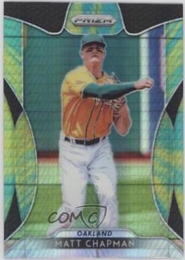 Matt Chapman [Green & Yellow Hyper Prizm] #140
