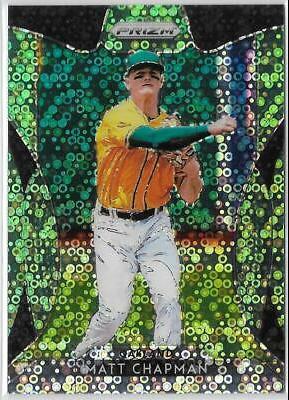 Matt Chapman [Lime Green Donut Circles Prizm] #140