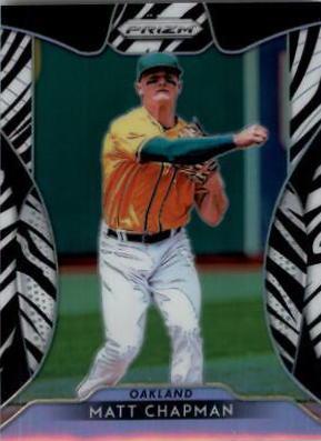 Matt Chapman [Zebra Stripes Prizm] #140