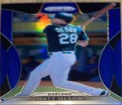 Matt Olson [Blue Prizm] #4