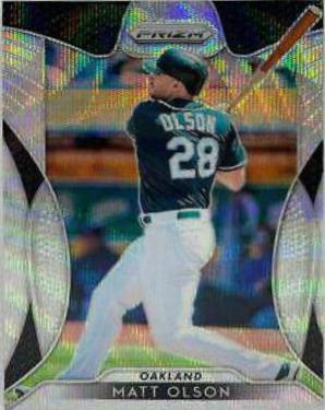 Matt Olson [Blue Wave Prizm] #4