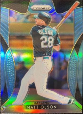 Matt Olson [Carolina Blue Prizm] #4