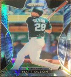 Matt Olson [Hyper Prizm Blue] #4