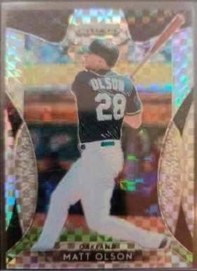 Matt Olson [Power Plaid Prizm] #4