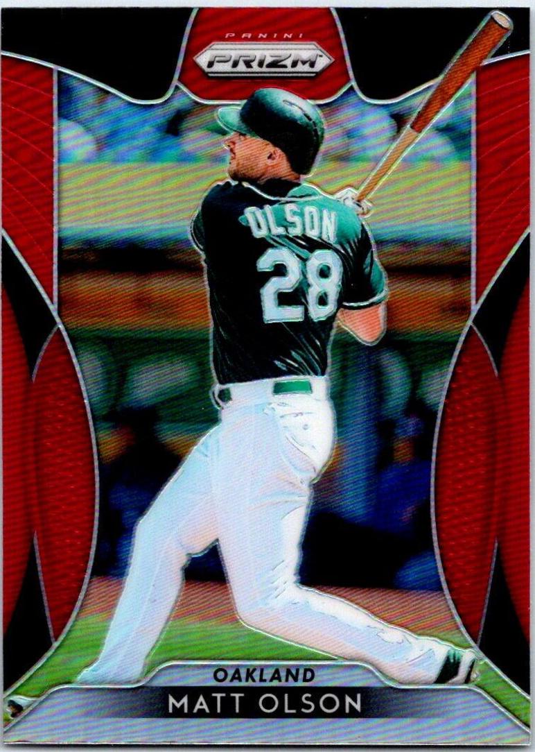 Matt Olson [Red Prizm] #4