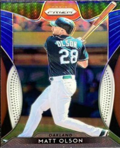 Matt Olson [Red, White, Blue Prizm] #4