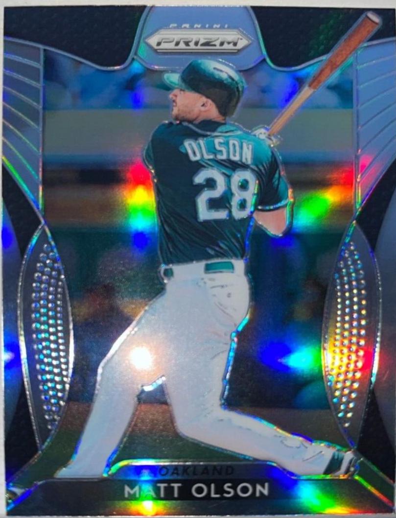 Matt Olson [Silver Prizm] #4
