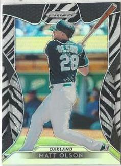 Matt Olson [Zebra Stripes Prizm] #4