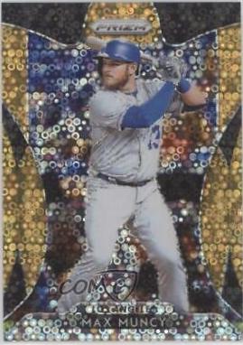 Max Muncy [Neon Orange Donut Circles Prizm] #218