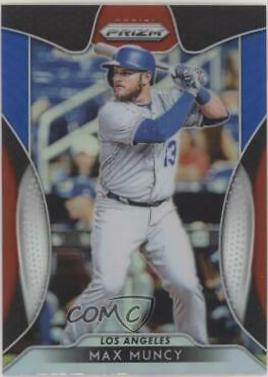 Max Muncy [Red, White, Blue Prizm] #218
