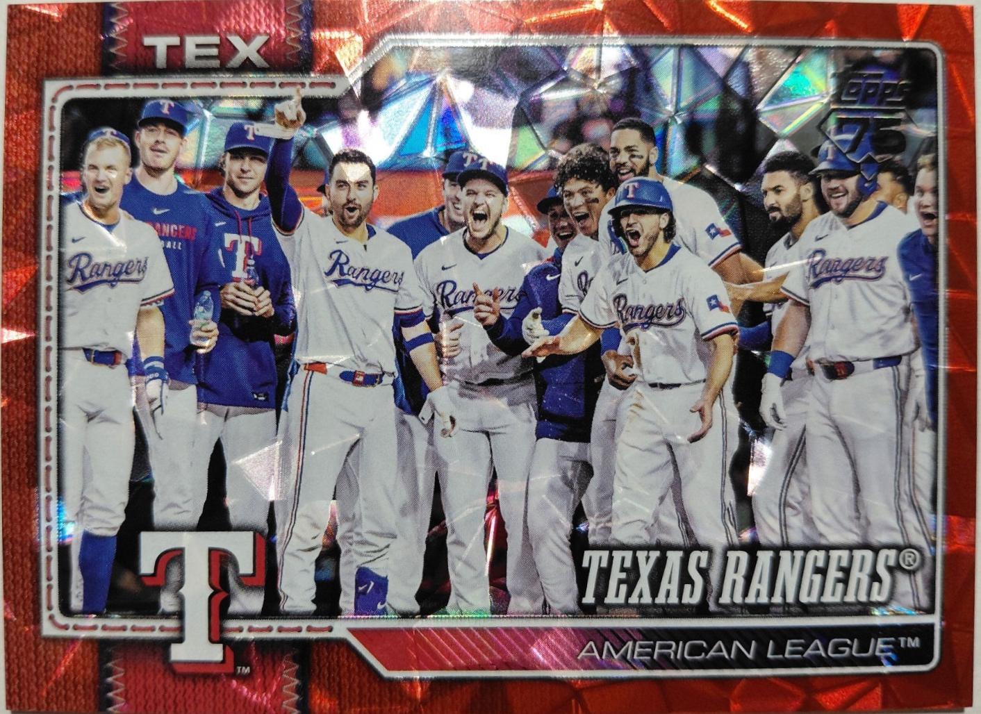 Texas Rangers [Red Diamante] #258