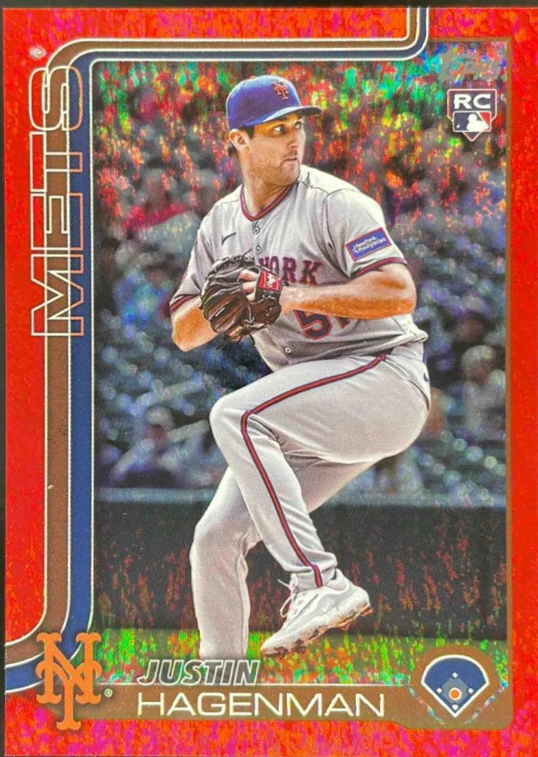 Justin Hagenman [Holo Red Foil] #US108