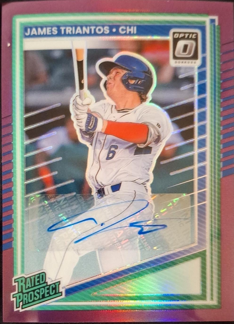 James Triantos [Purple Optic Signature] #171