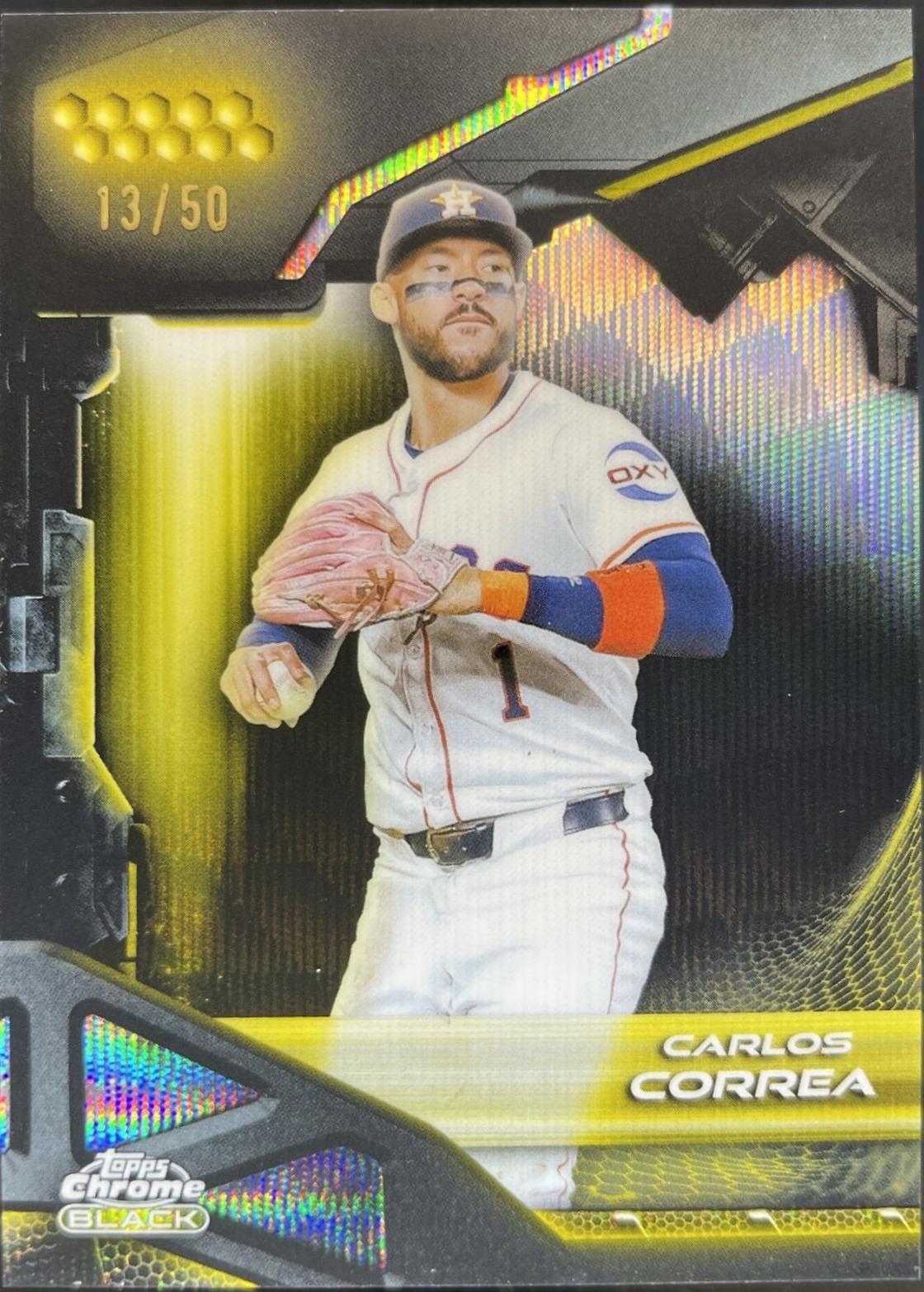 Carlos Correa [Gold Wave Refractor] #112
