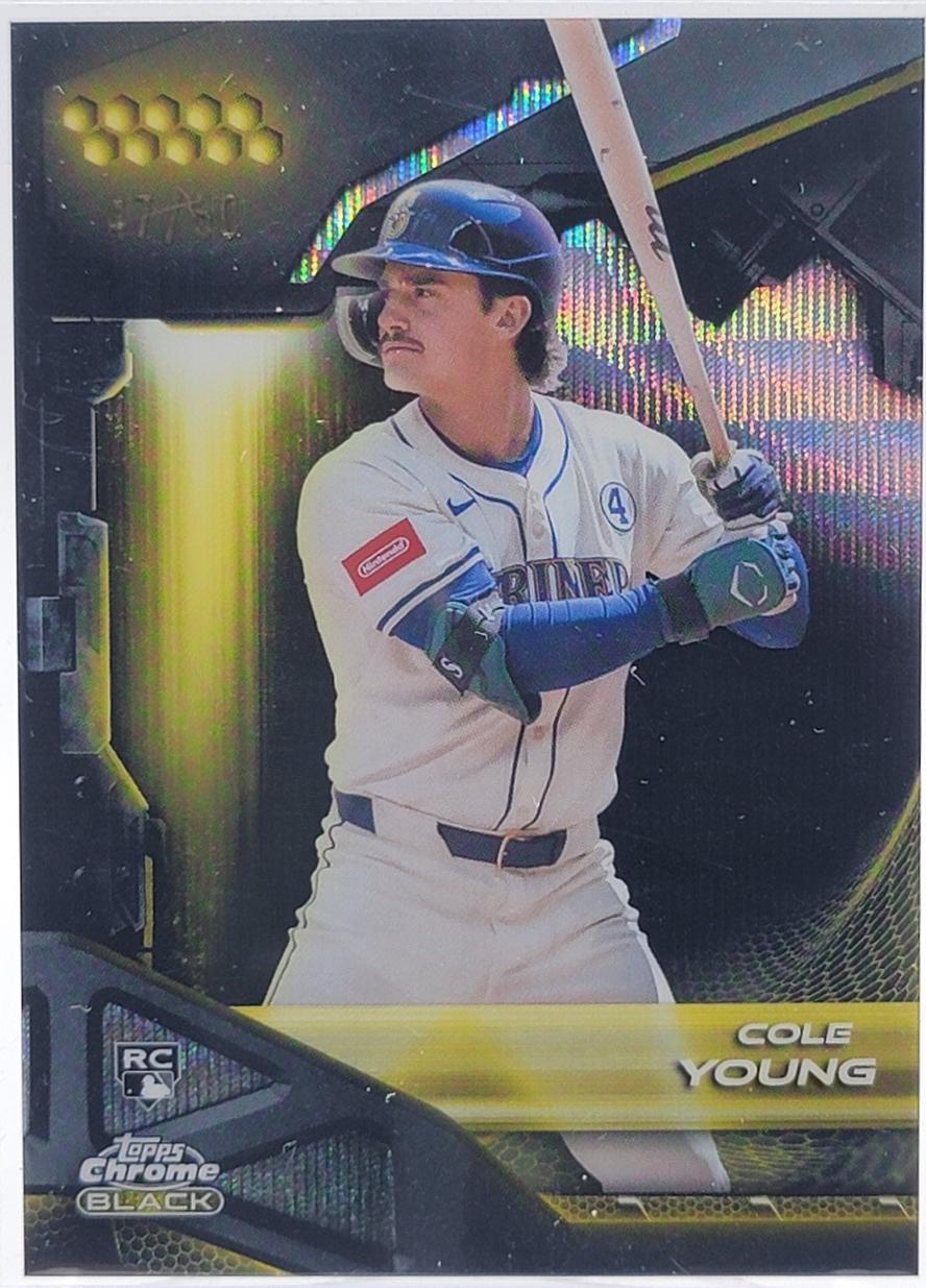 Cole Young [Gold Wave Refractor] #68