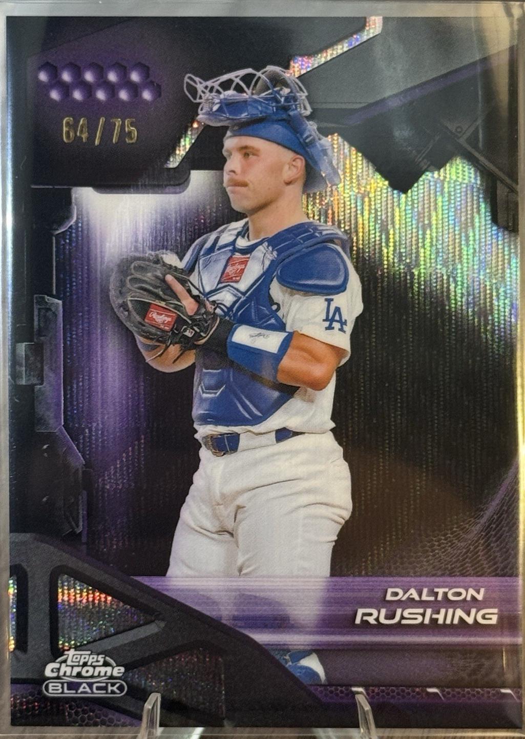 Dalton Rushing [Purple Wave Refractor] #150