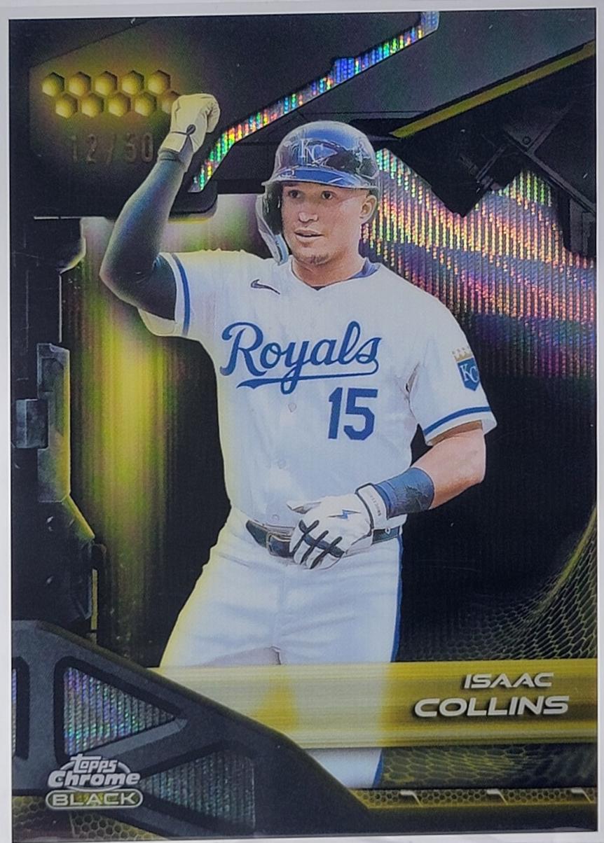 Isaac Collins [Gold Wave Refractor] #113