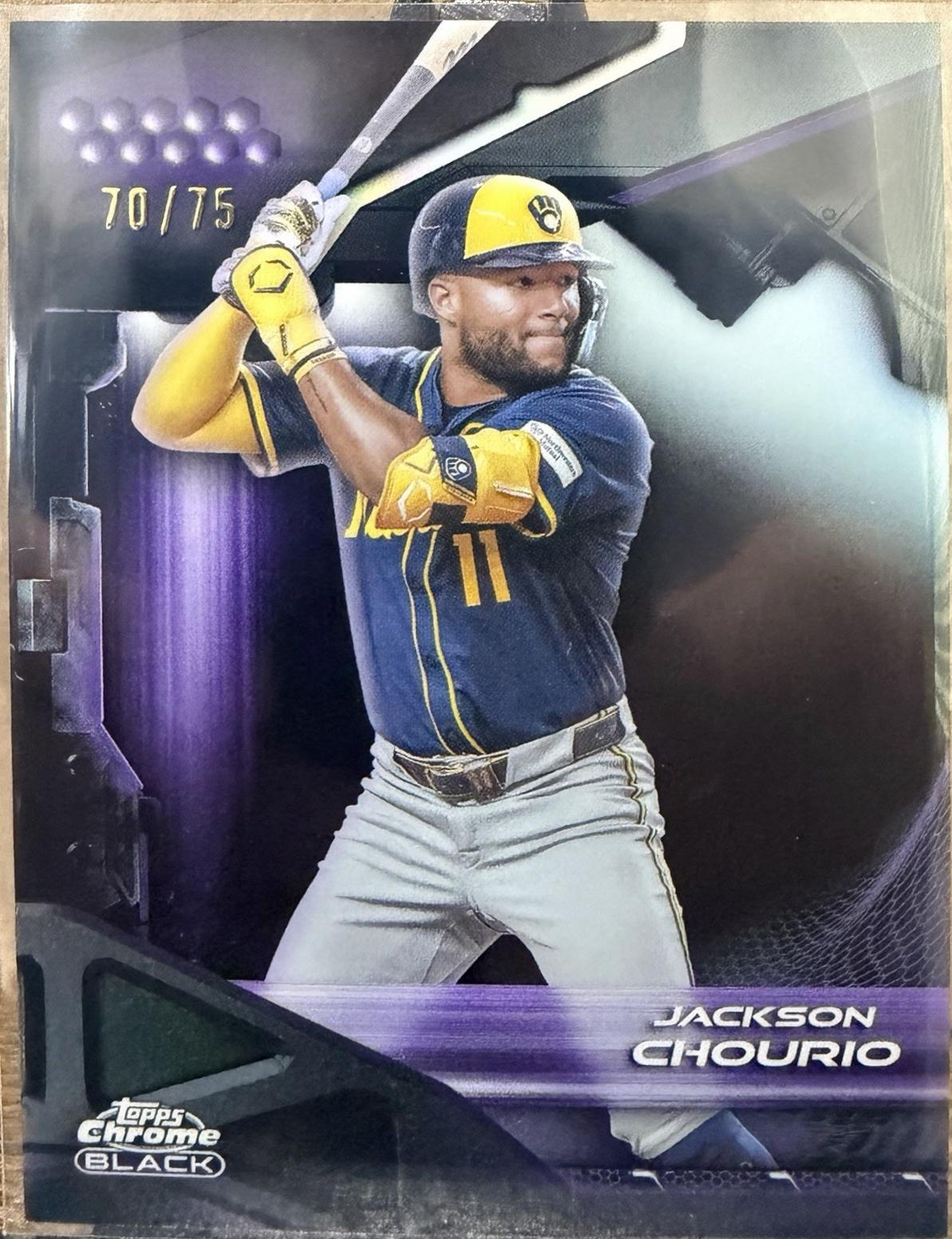 Jackson Chourio [Purple Refractor] #91