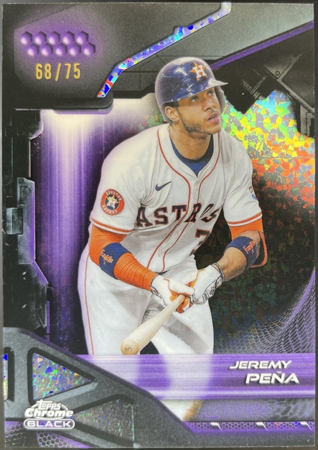 Jeremy Pena [Purple Mini-Diamond Refractor] #36