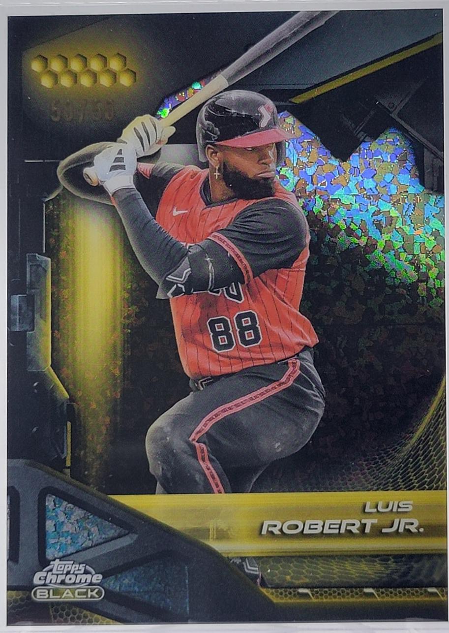 Luis Robert Jr. [Gold Mini-Diamond Refractor] #82