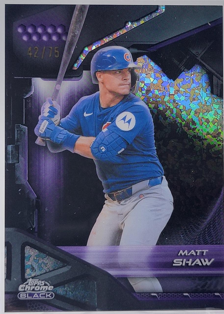 Matt Shaw [Purple Mini-Diamond Refractor] #86
