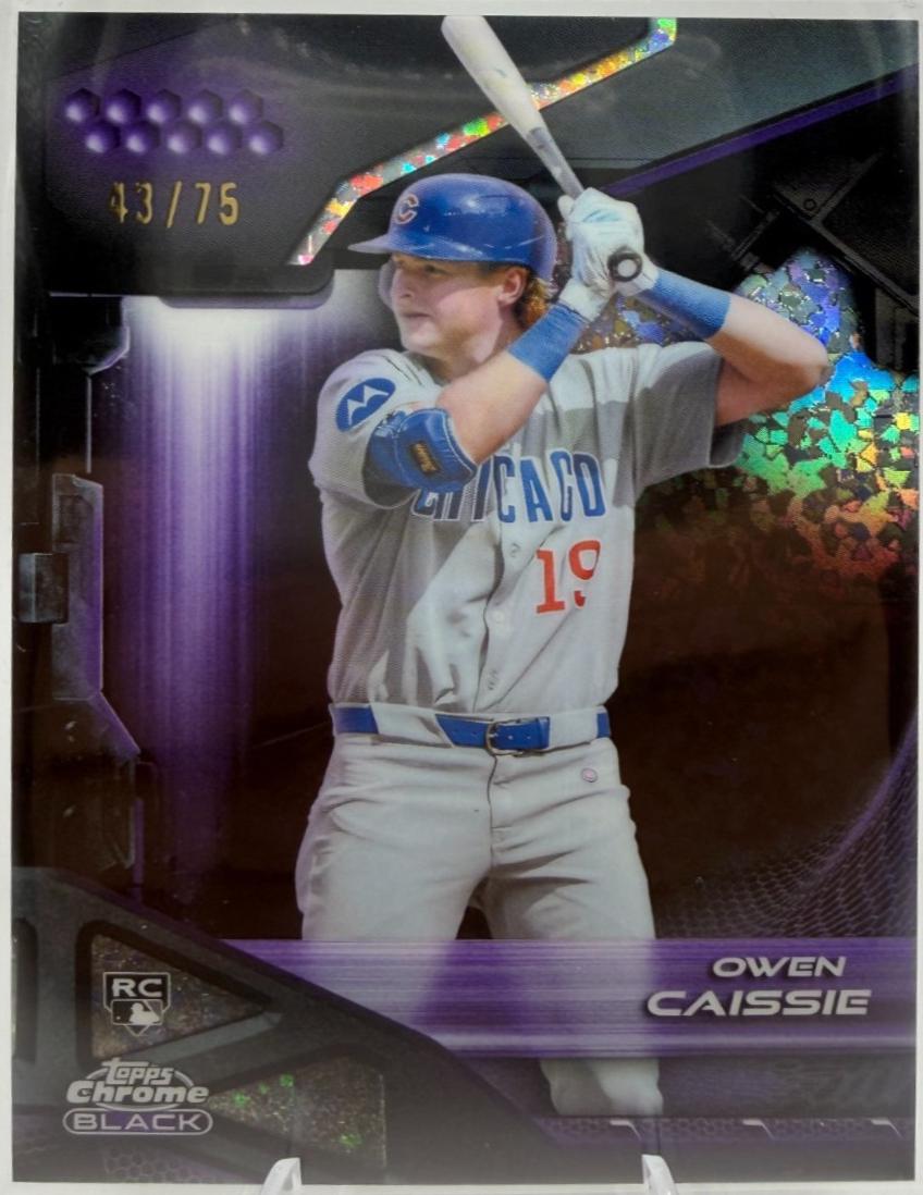 Owen Caissie [Purple Mini-Diamond Refractor] #51