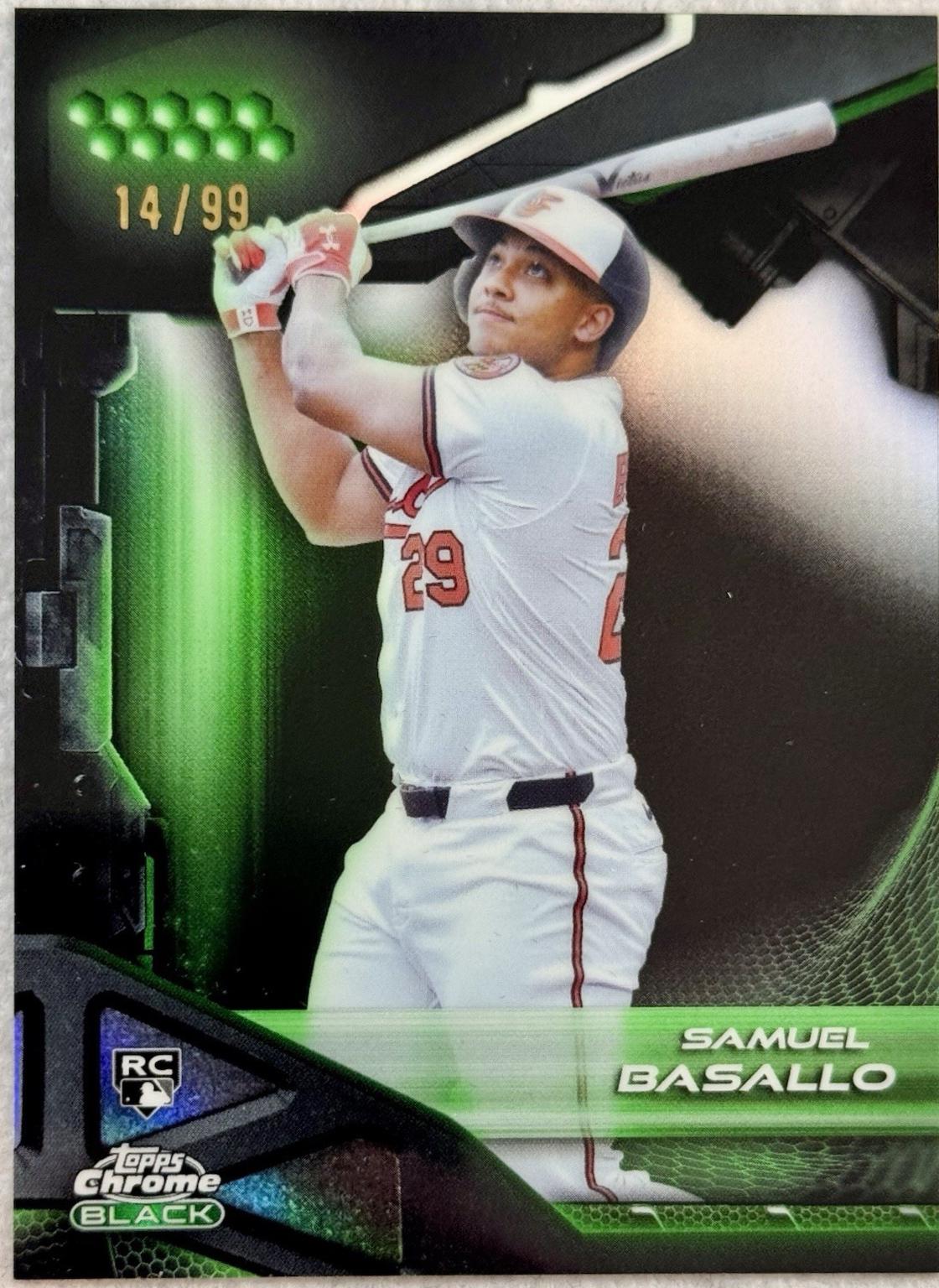 Samuel Basallo [Green Refractor] #41