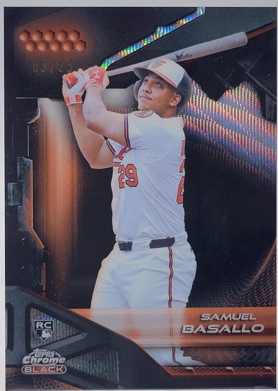 Samuel Basallo [Orange Wave Refractor] #41