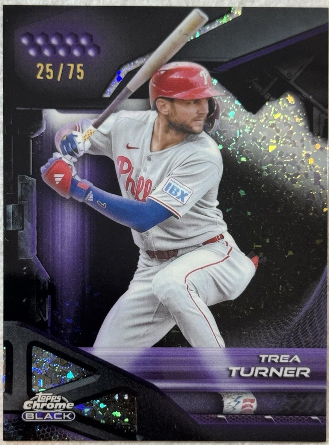 Trea Turner [Purple Mini-Diamond Refractor] #139