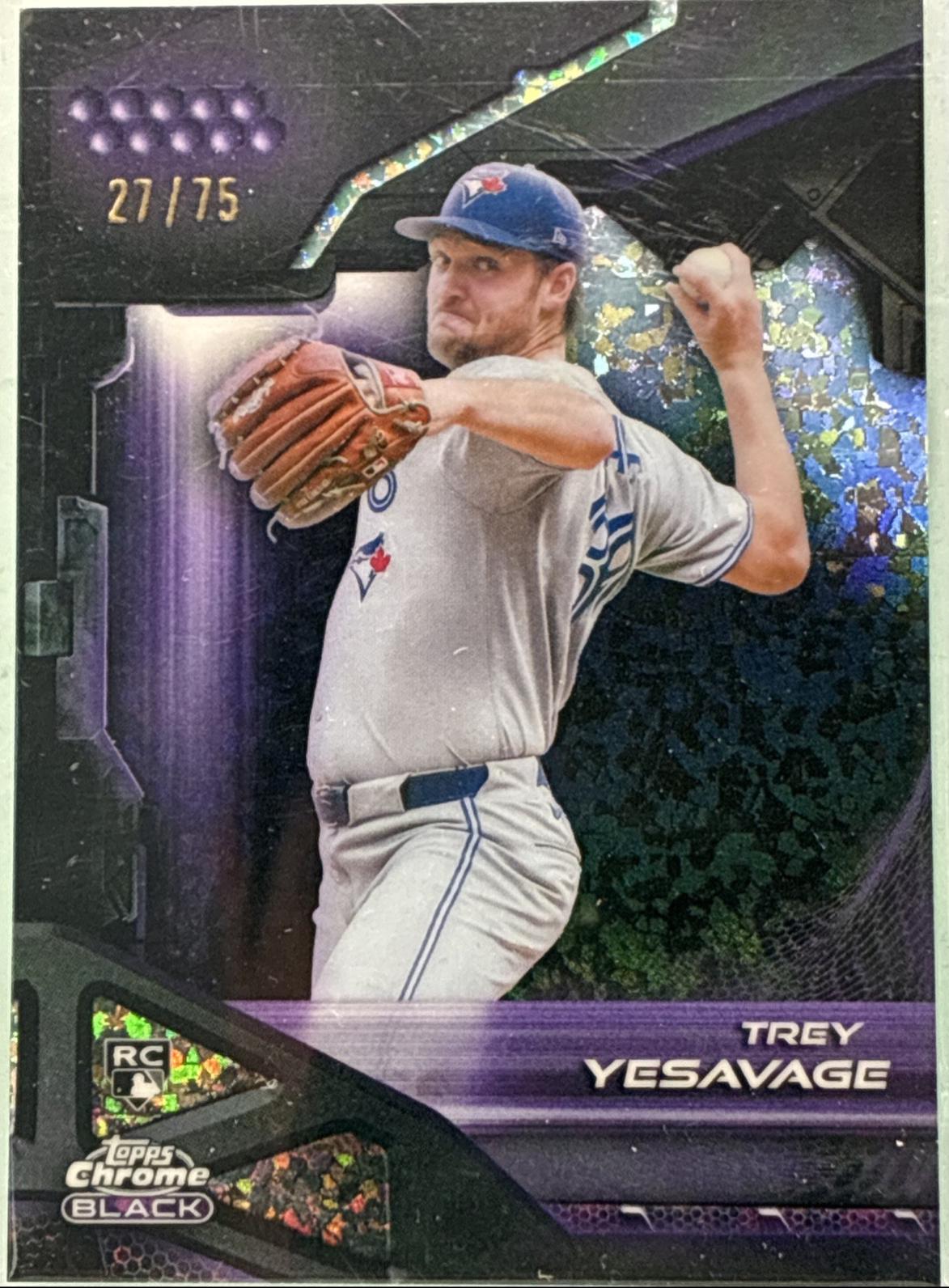Trey Yesavage [Purple Mini-Diamond Refractor] #131
