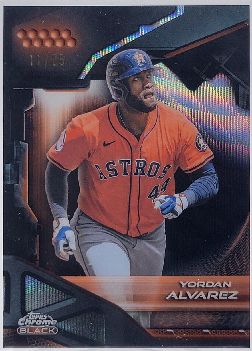 Yordan Alvarez [Orange Wave Refractor] #10