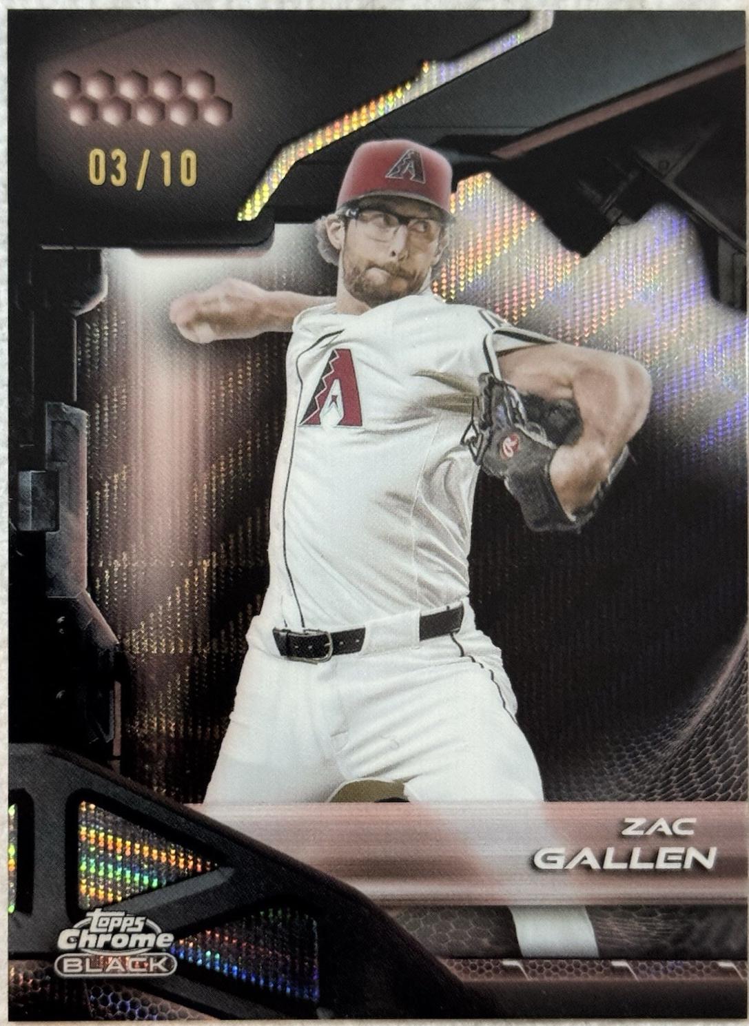 Zac Gallen [Rose Gold Wave Refractor] #164