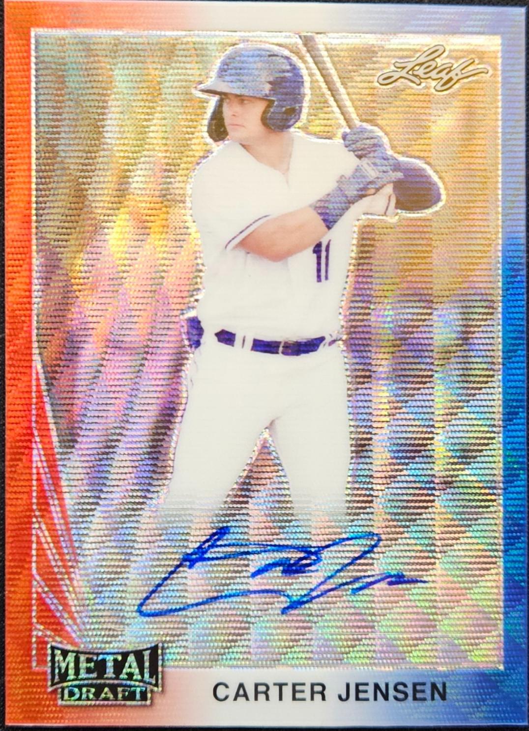 Carter Jensen [Purple Rainbow] #BA-CJ1