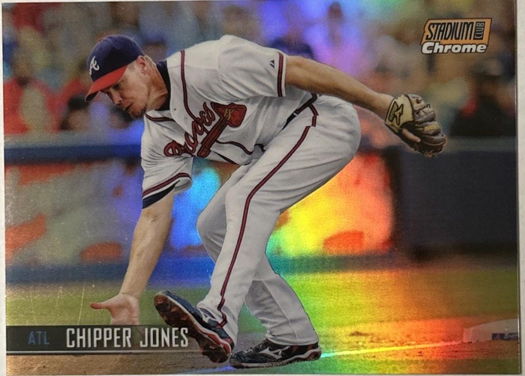 Chipper Jones [Orange Refractor Variation] #268