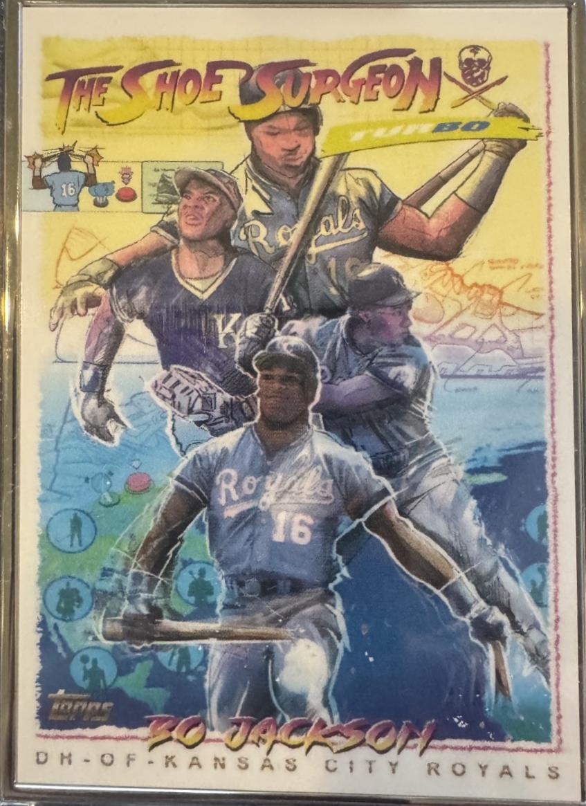 Bo Jackson [Artist Proof Silver Frame] #288