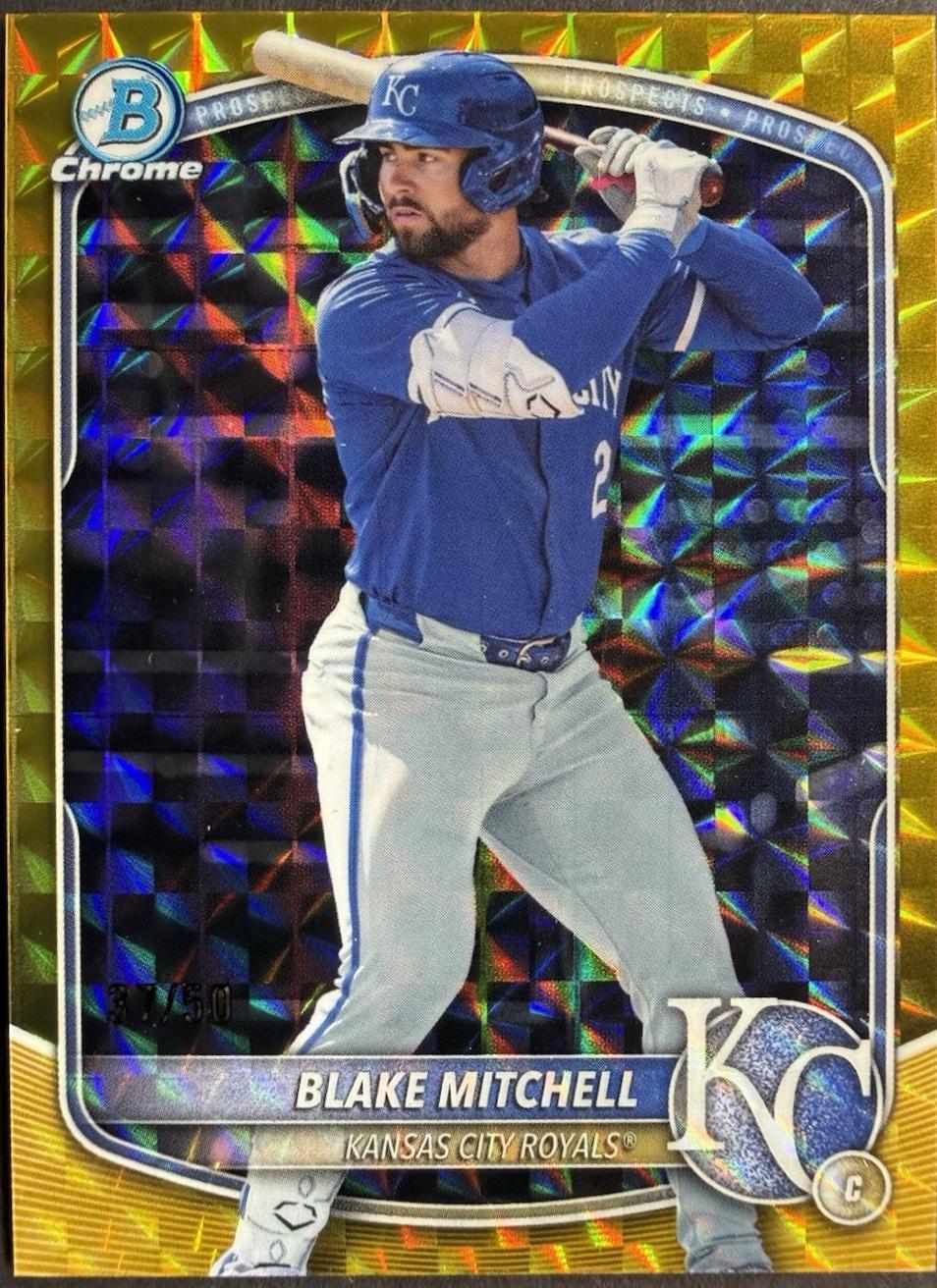 Blake Mitchell [Gold Geometric] #BDC-160