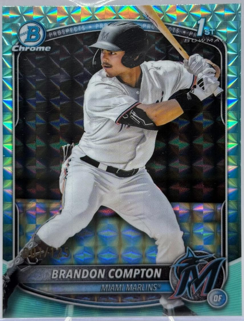 Brandon Compton [Aqua Geometric] #BDC-64