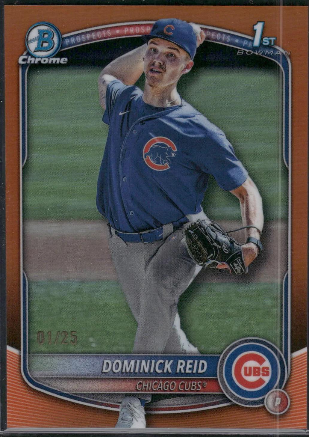Dominick Reid [Orange Refractor] #BDC-53