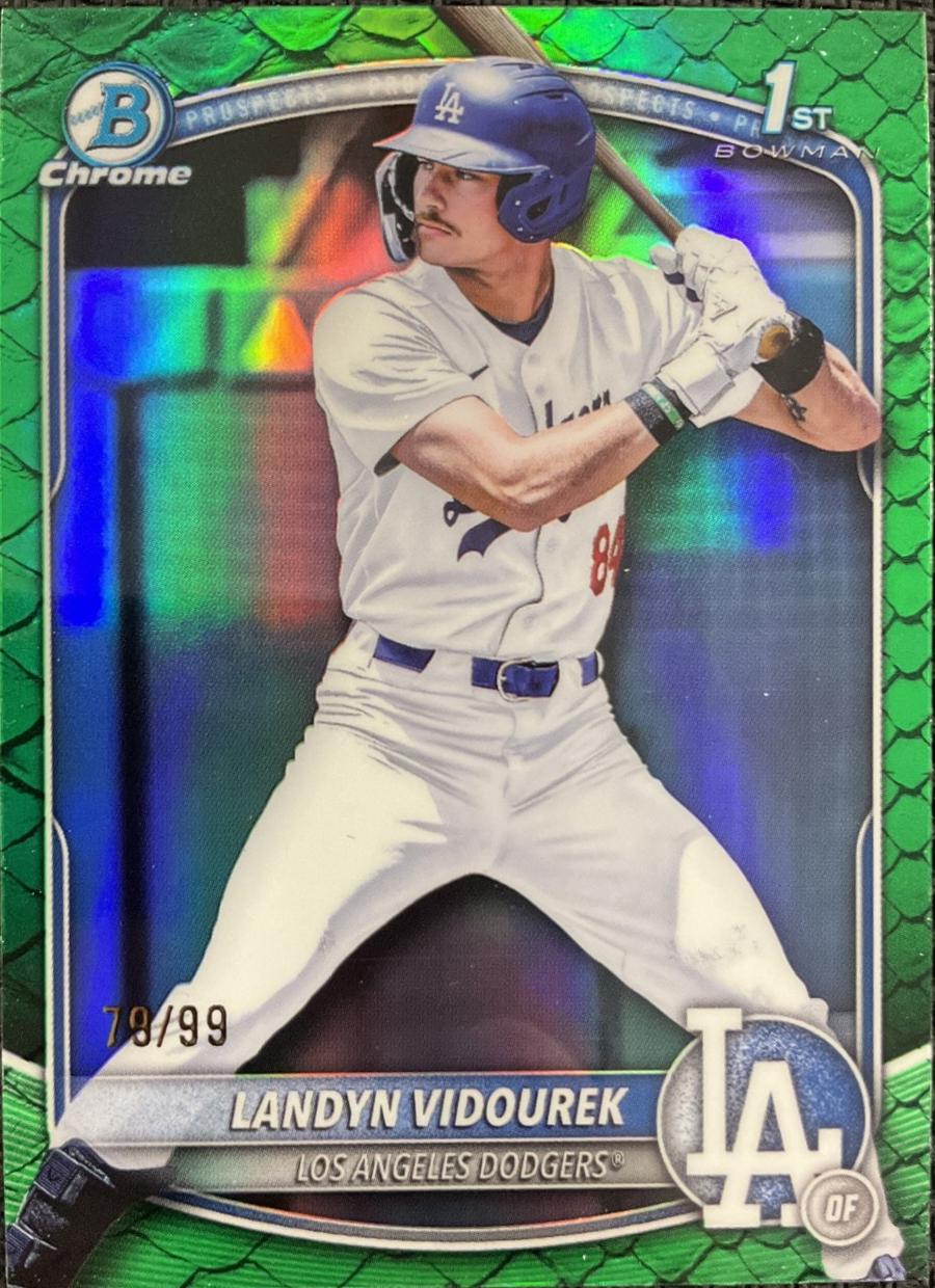 Landyn Vidourek [Green Reptilian Refractor] #BDC-158