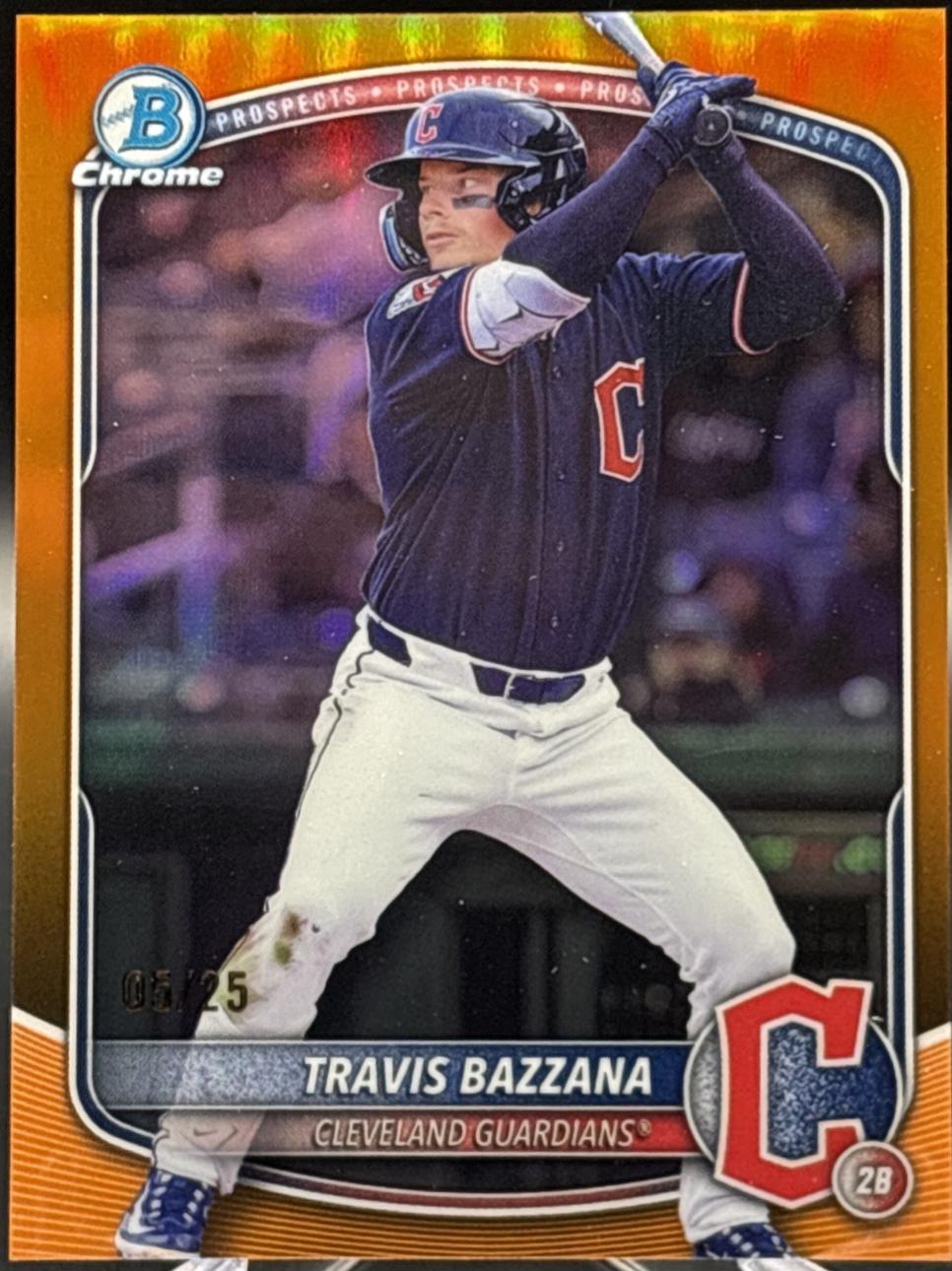 Travis Bazzana [Orange Geometric] #BDC-49