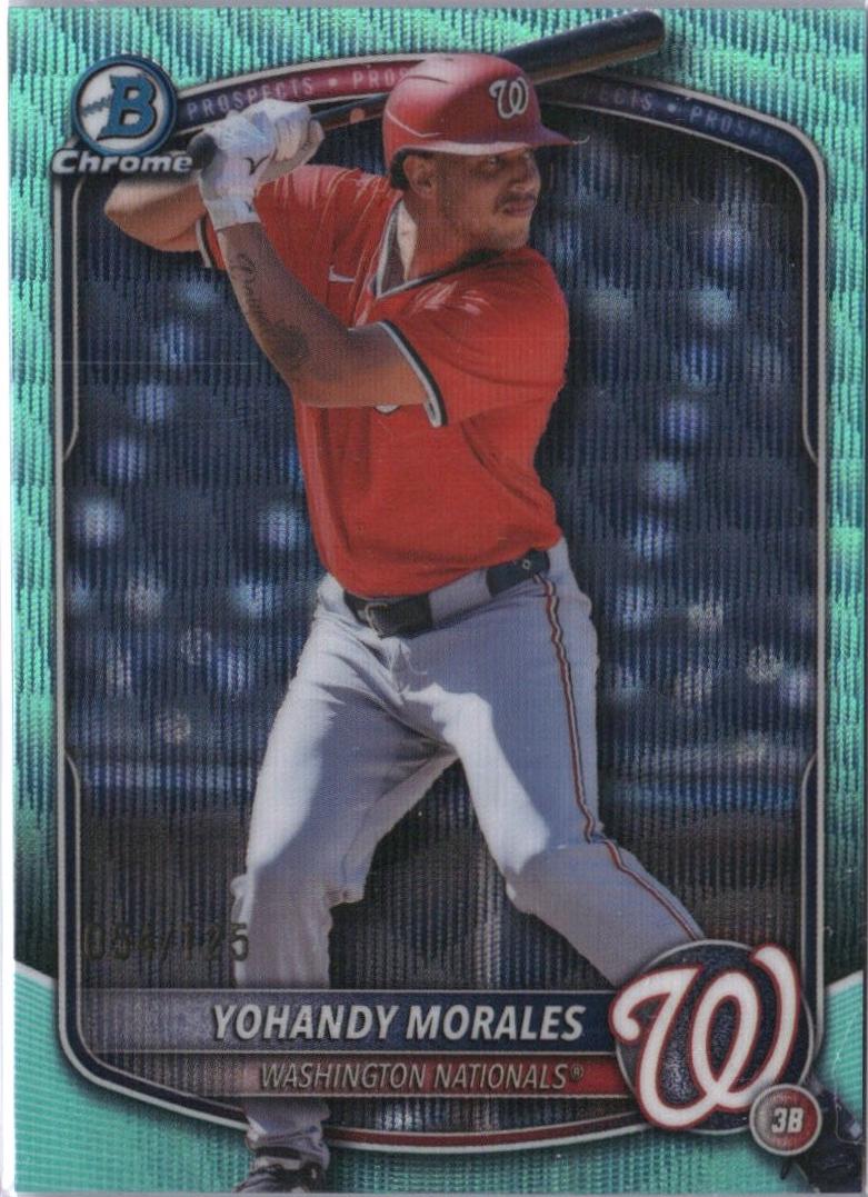 Yohandy Morales [Aqua Wave Refractor] #BDC-177
