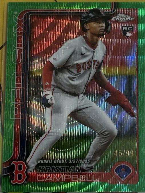 Kristian Campbell [Green Wave Refractor] #USC188
